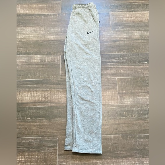 NEW Nike Therma Men's Small Tall Therma-FIT Open Hem Fitness Pants - Gray - Picture 6 of 12